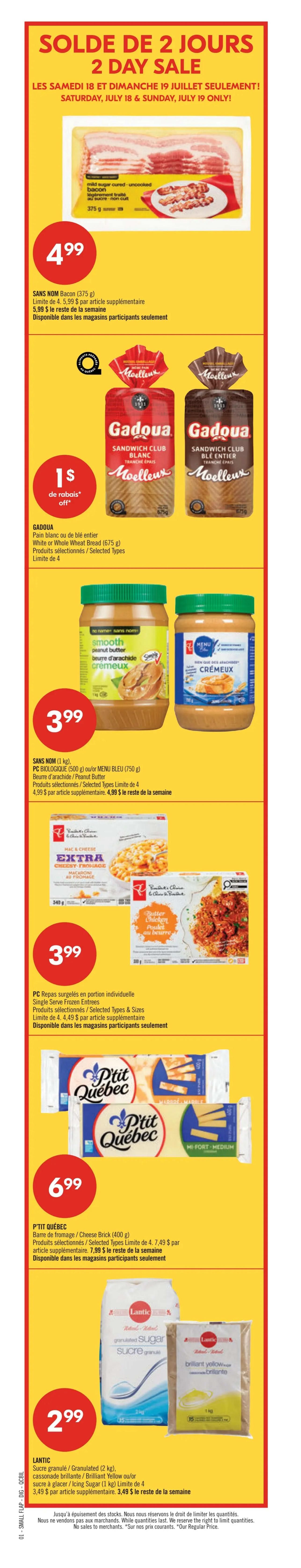 Pharmaprix Flyer July 18 to 23