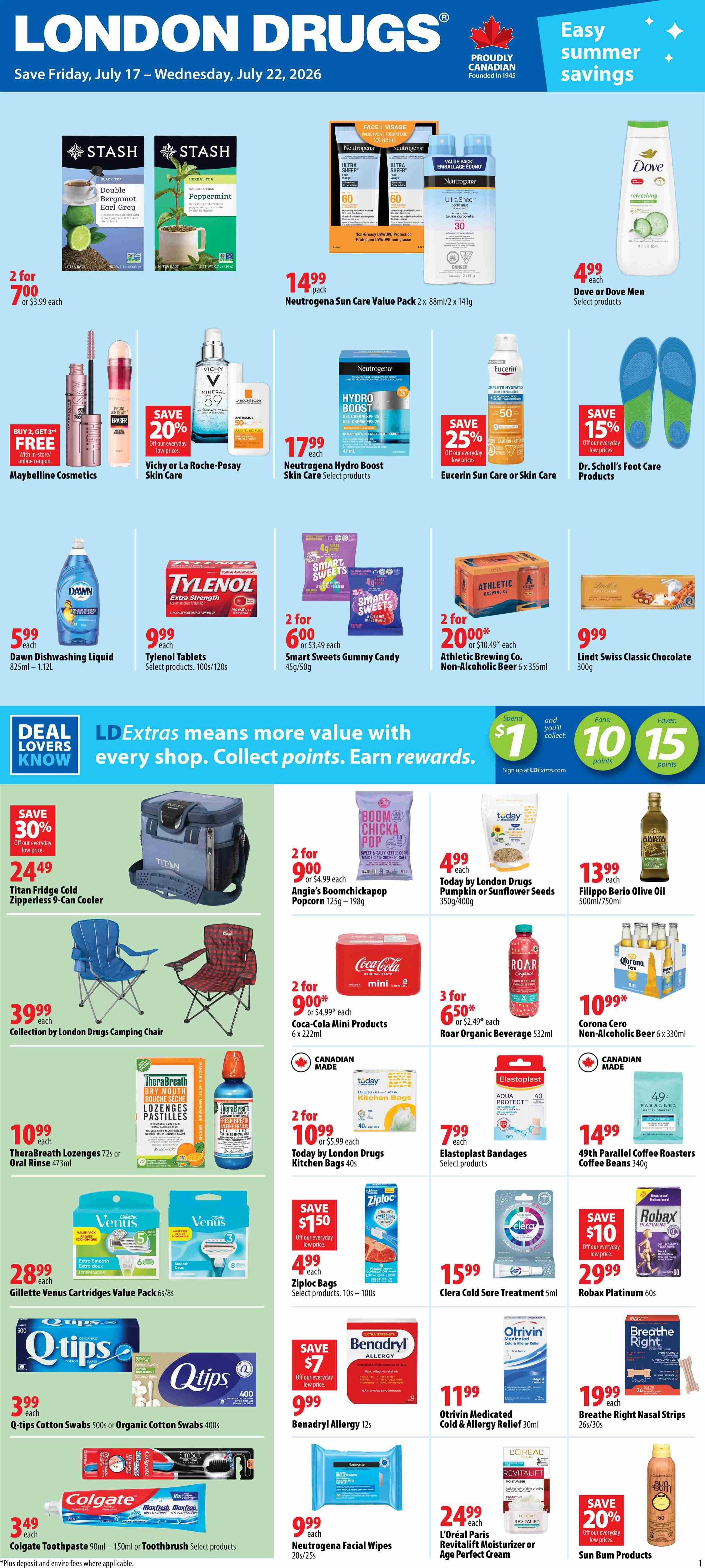 London Drugs Weekly Flyer July 17 to 22