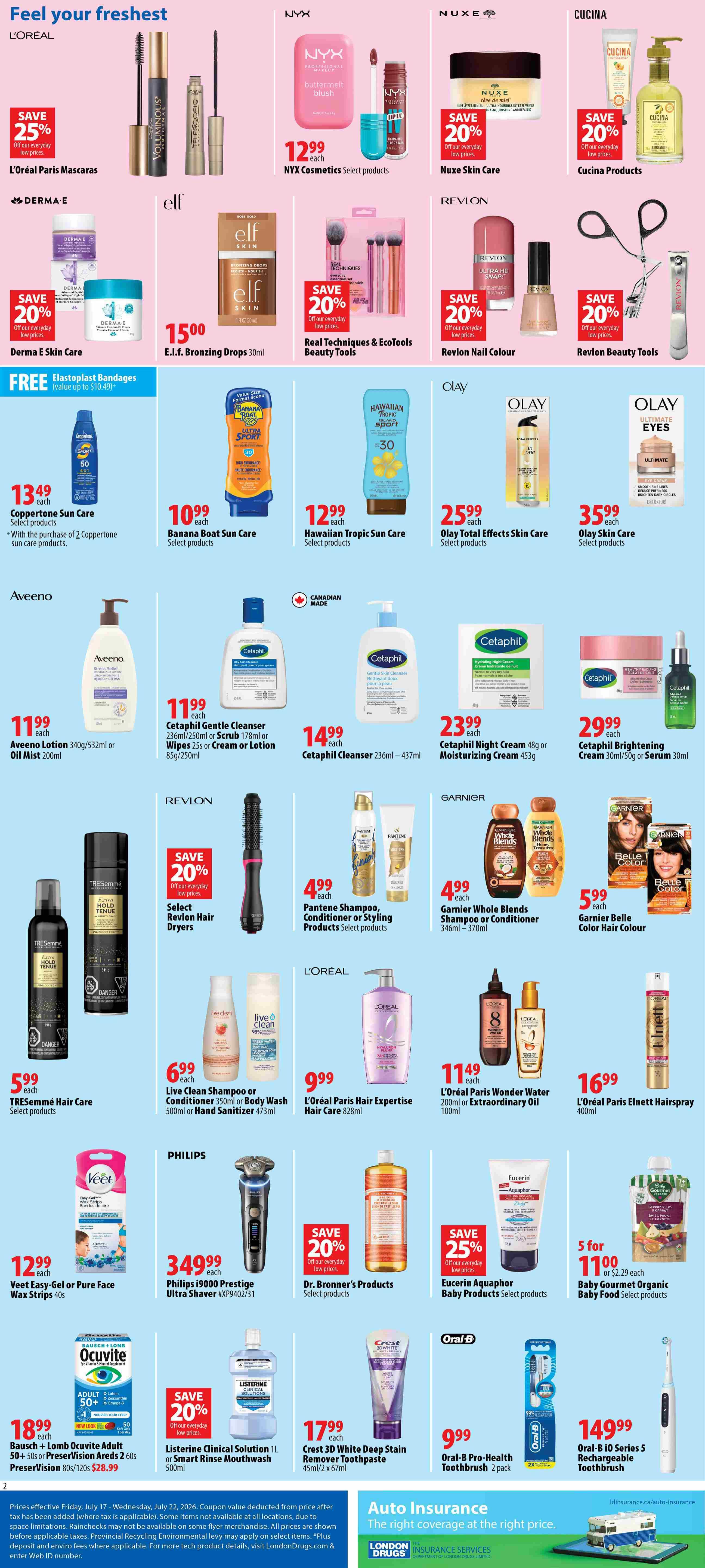 London Drugs Weekly Flyer July 17 to 22