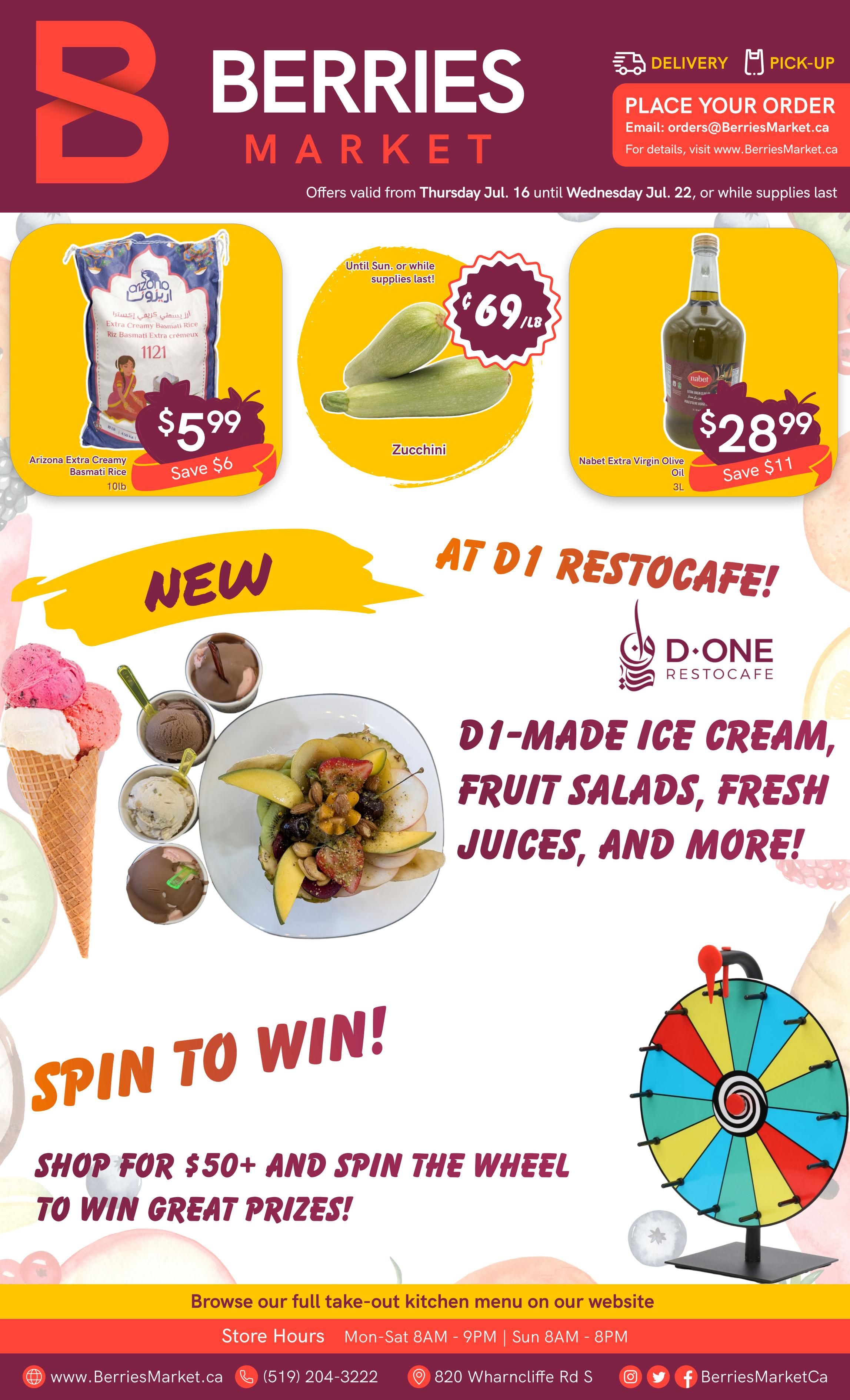 Berries Market Flyer July 16 to 22