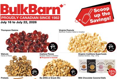 Bulk Barn Flyer July 16 to 22