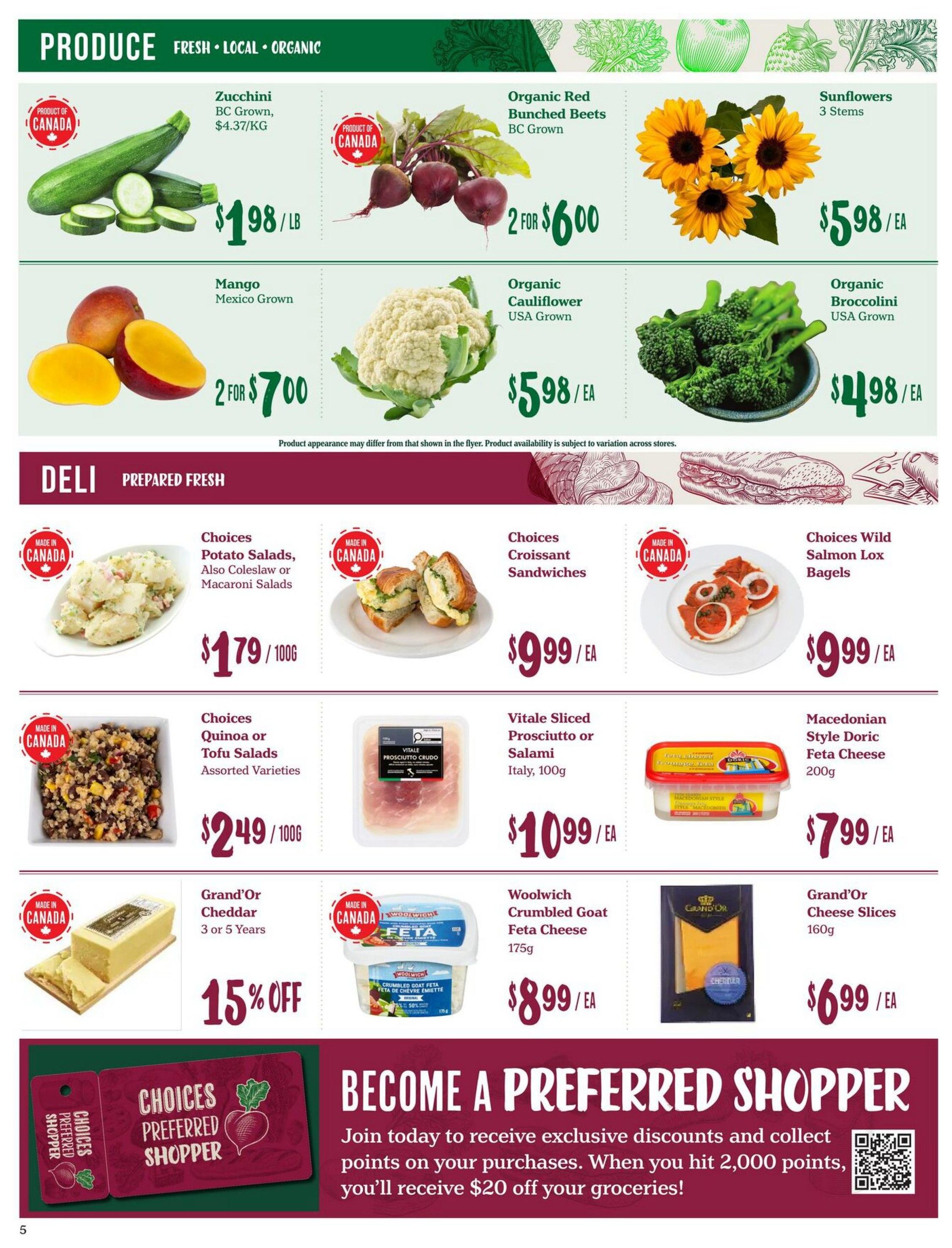 Choices Market Flyer July 16 to 22