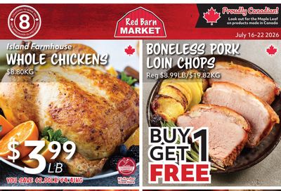Red Barn Market Flyer July 16 to 22
