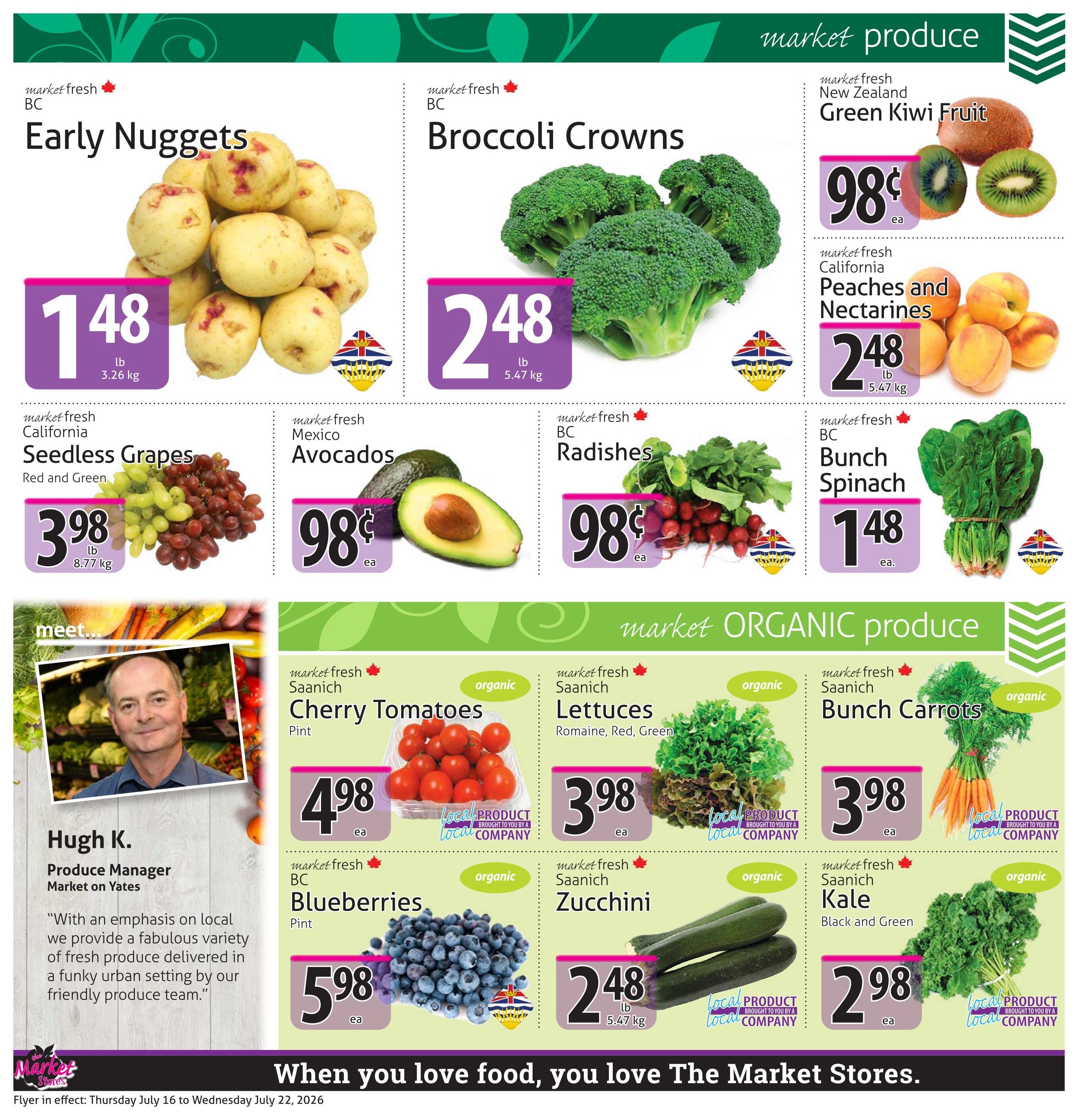 The Market Stores Flyer July 16 to 22