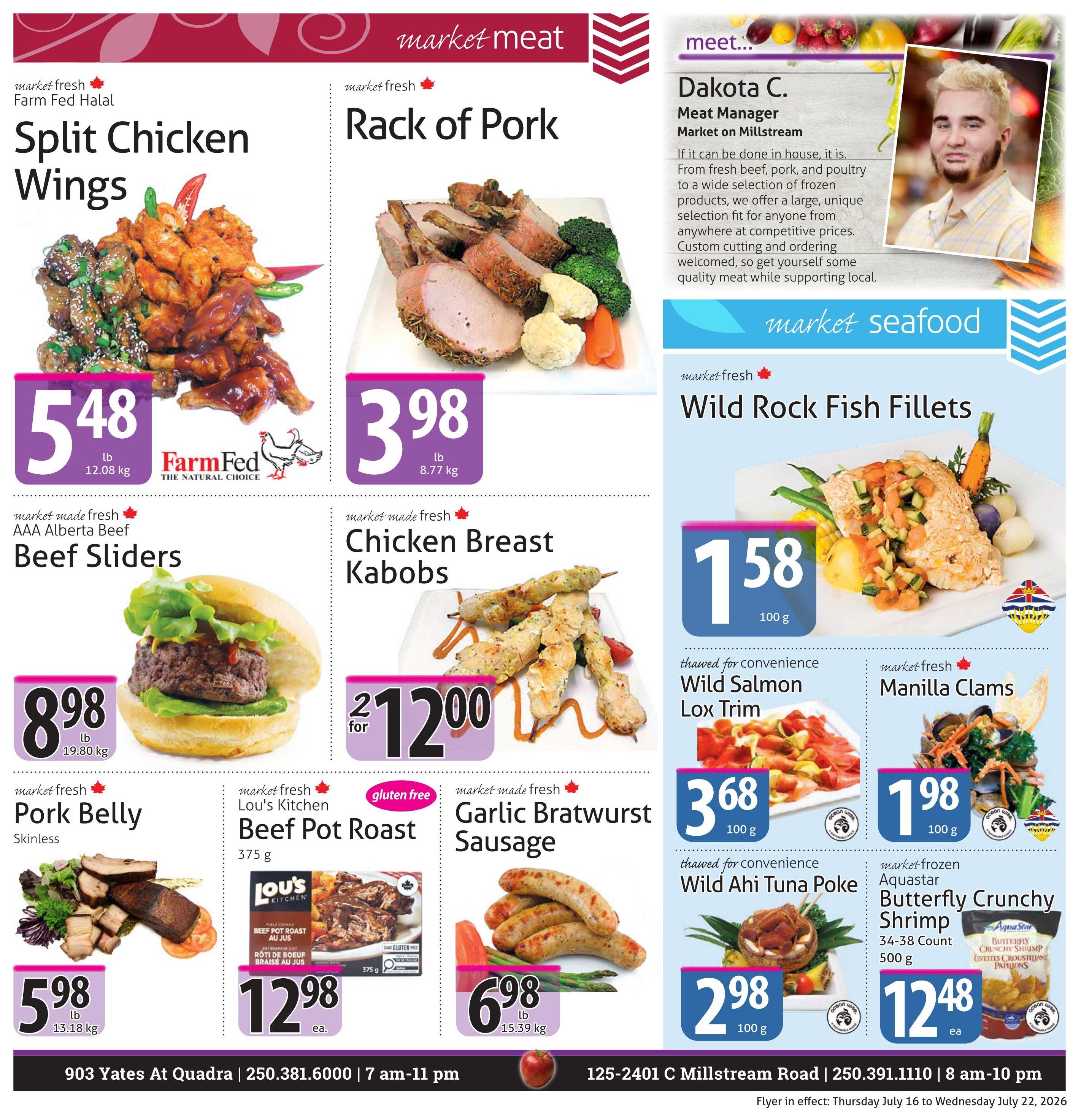 The Market Stores Flyer July 16 to 22