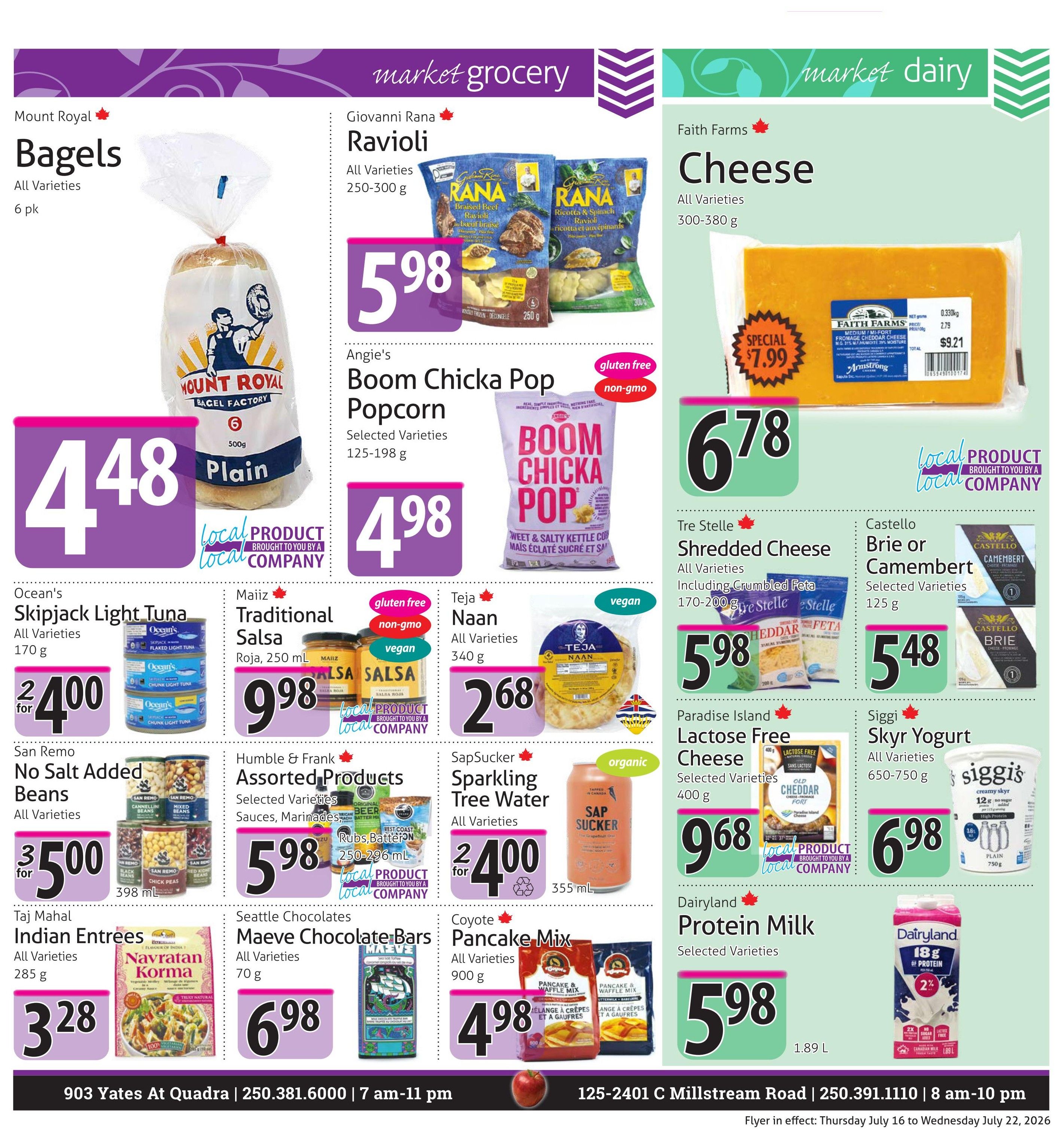 The Market Stores Flyer July 16 to 22