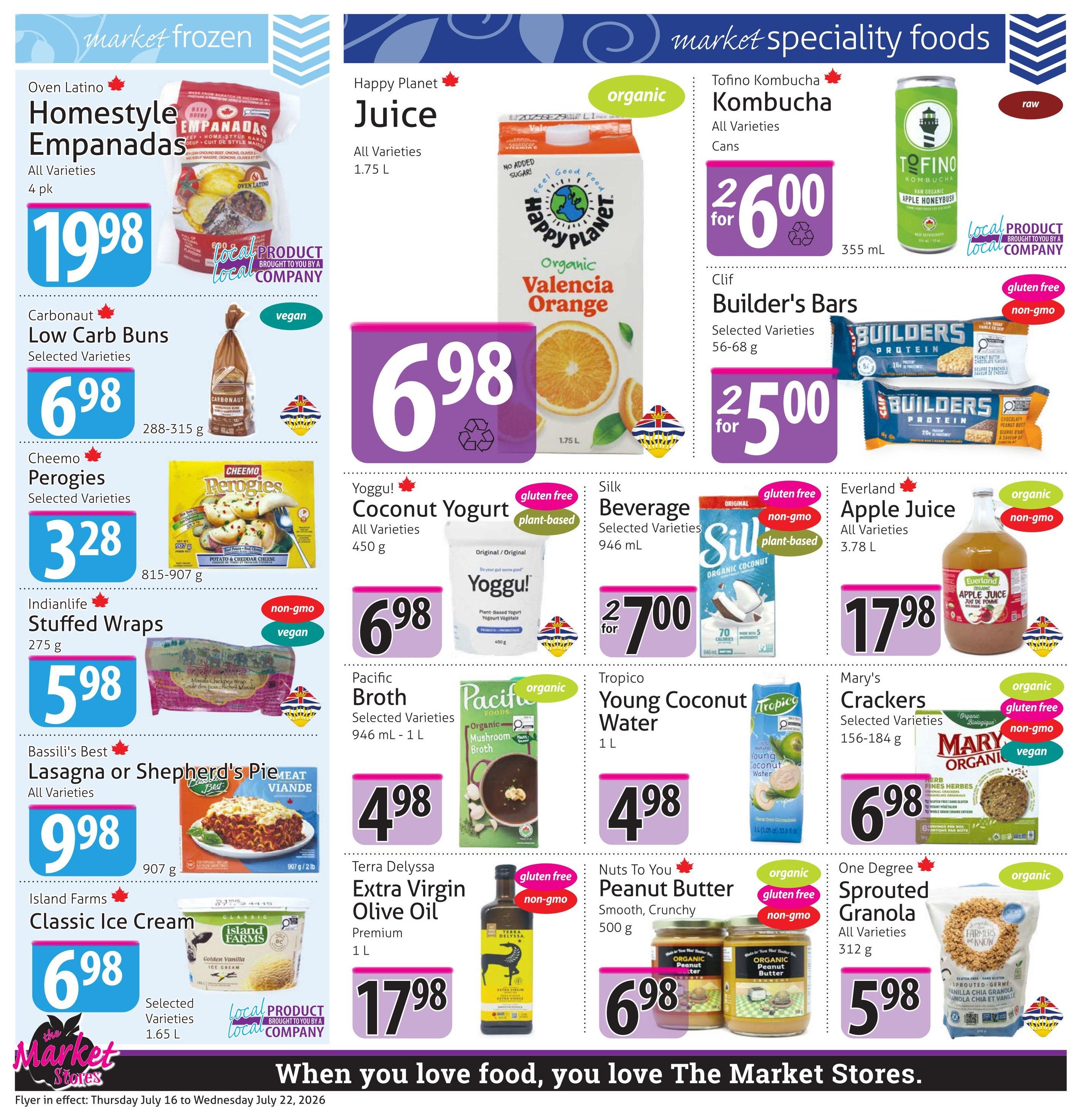 The Market Stores Flyer July 16 to 22