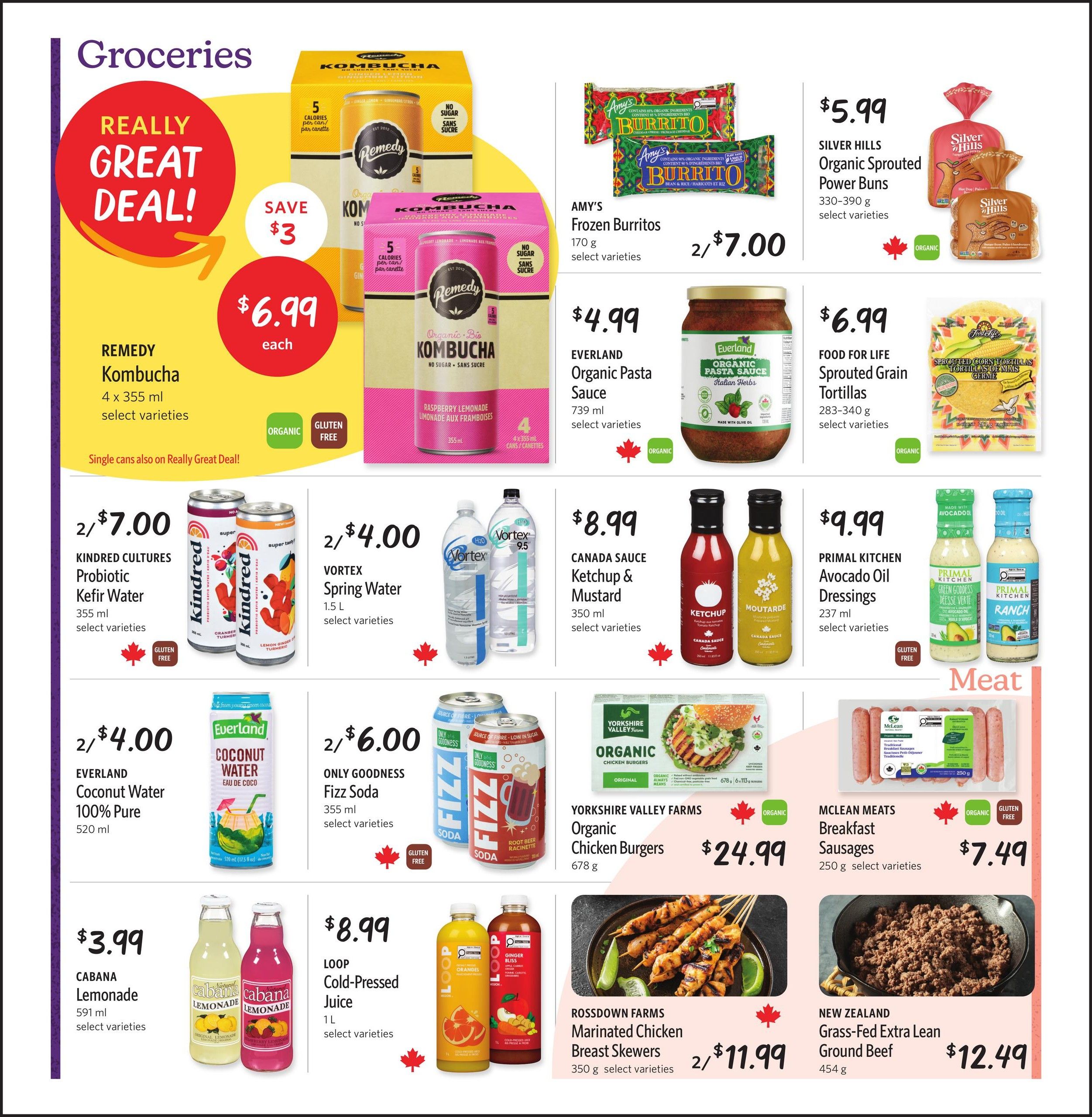 Nature's Fare Markets Flyer July 16 to 29