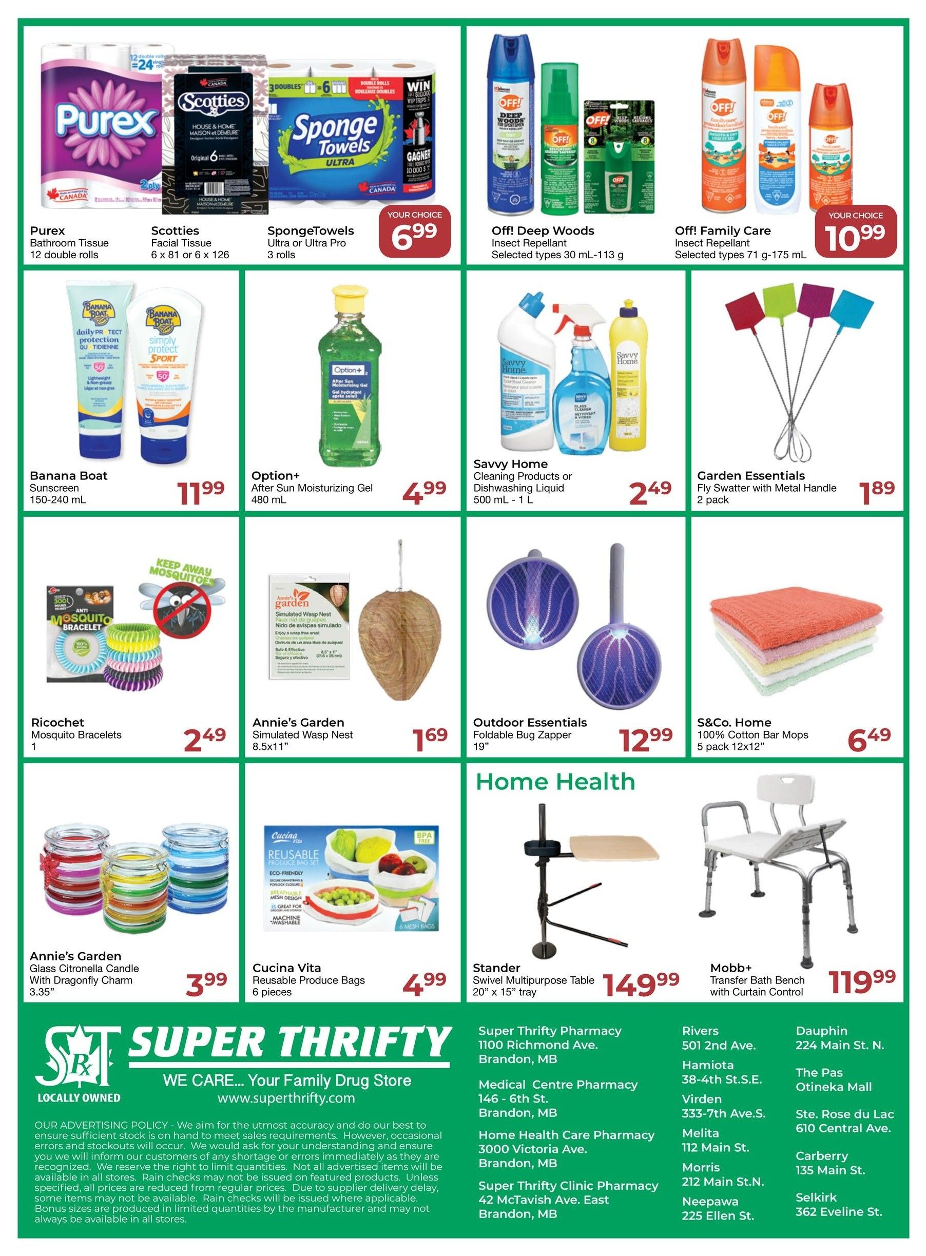 Super Thrifty Flyer July 16 to 25