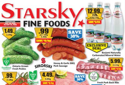 Starsky Foods Flyer July 16 to 22