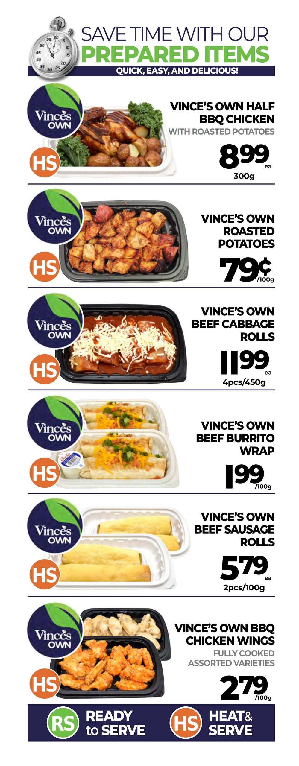 Vince's Market Flyer July 16 to 29