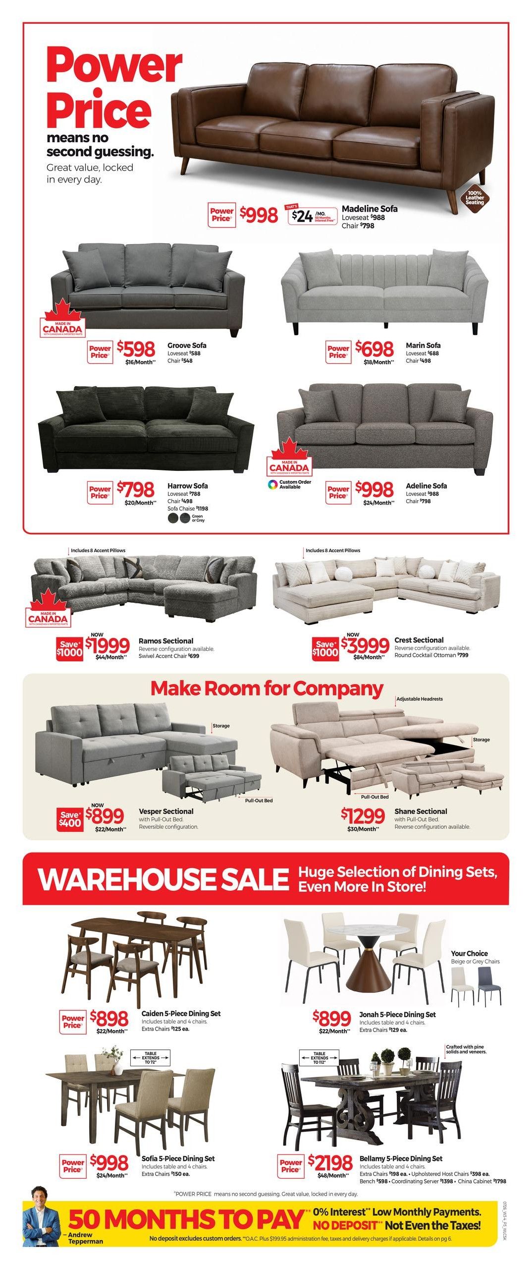 Tepperman's Flyer July 17 to 23