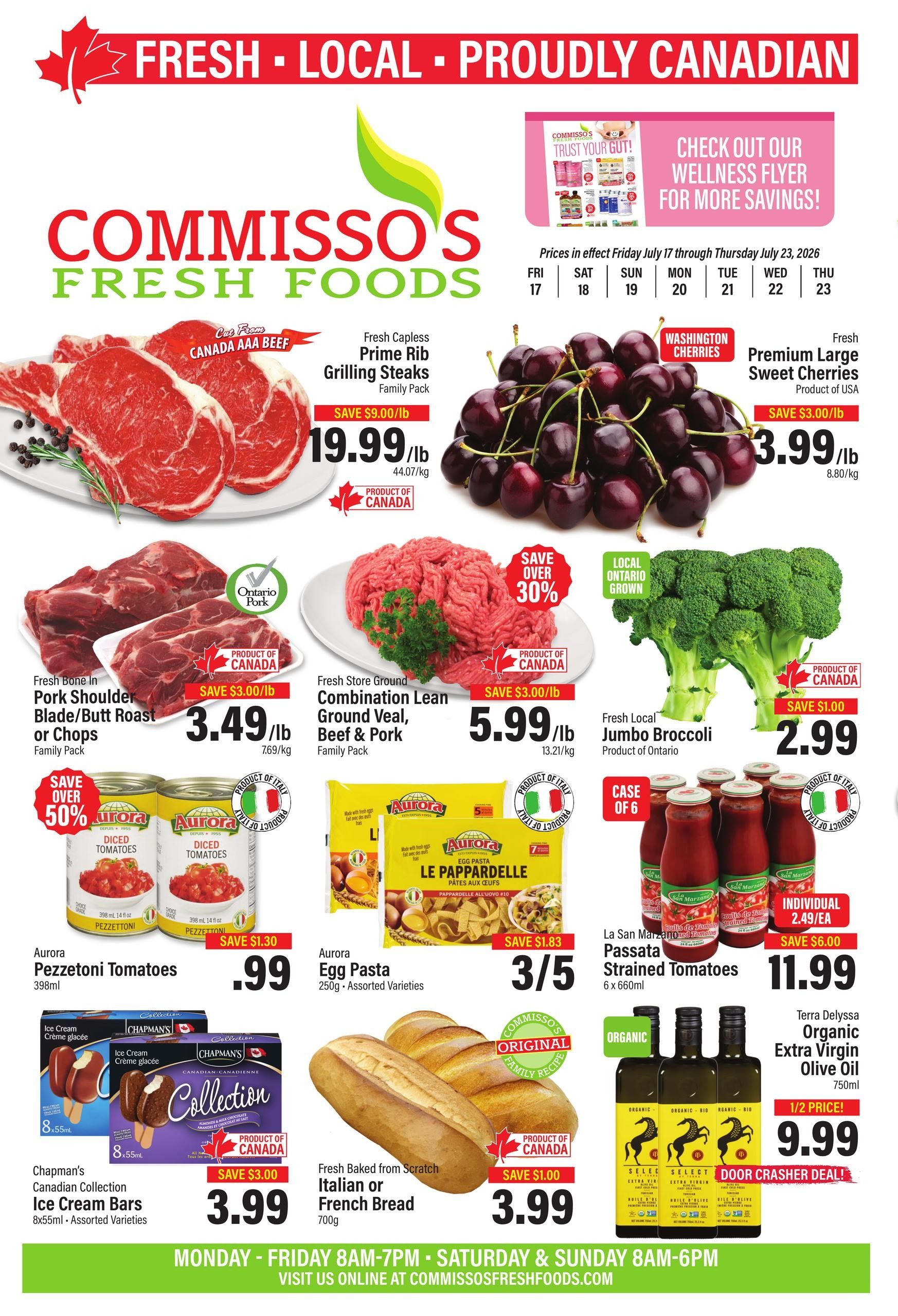 Commisso's Fresh Foods Flyer July 17 to 23