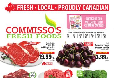 Commisso's Fresh Foods Flyer July 17 to 23