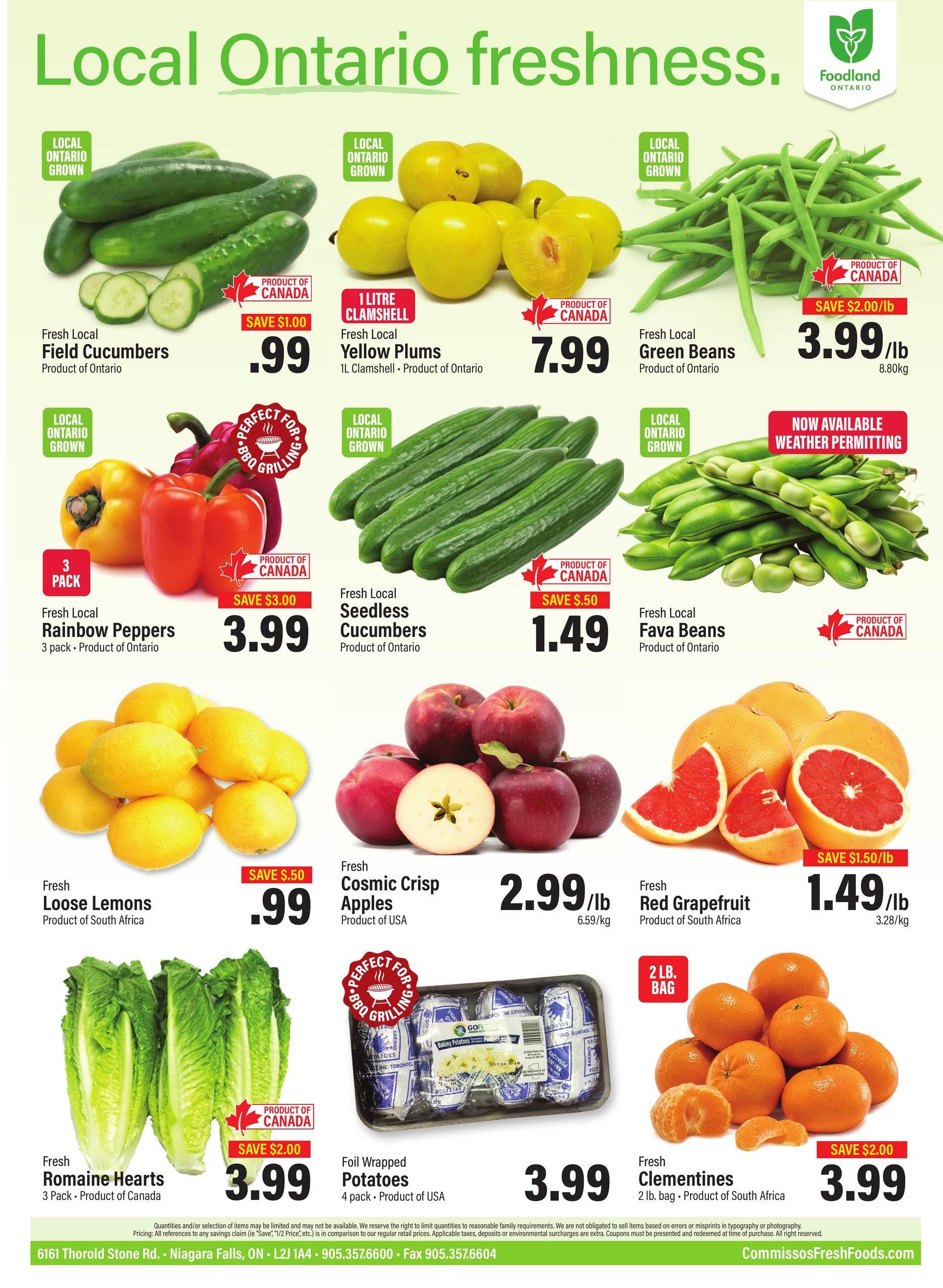 Commisso's Fresh Foods Flyer July 17 to 23