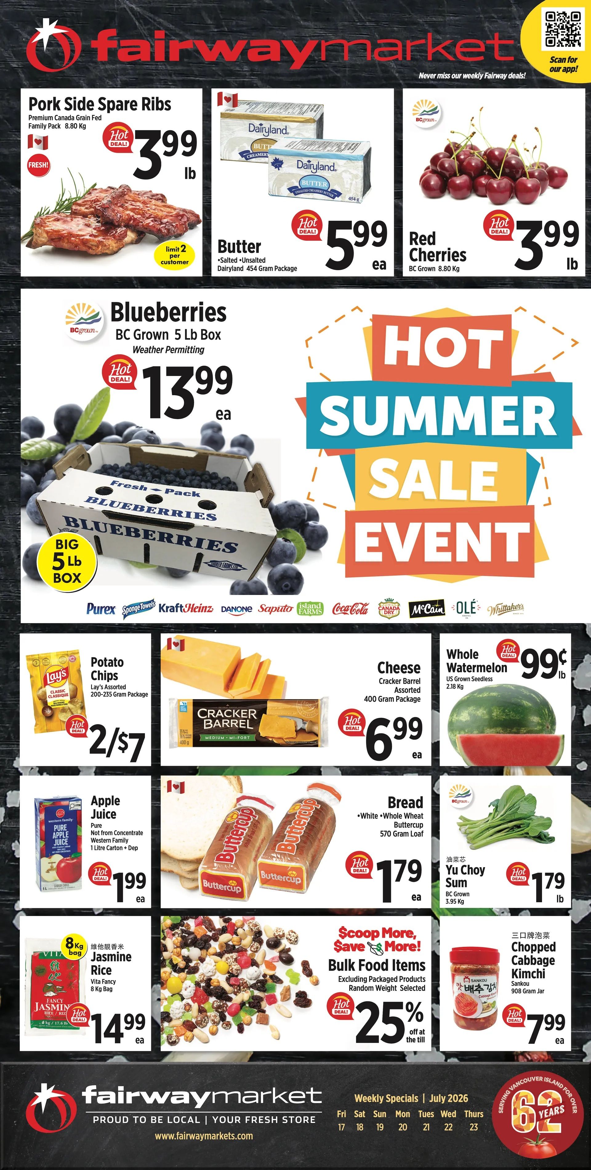 Fairway Market Flyer July 17 to 23