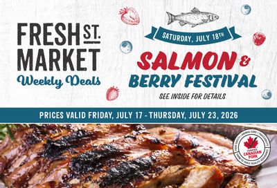 Fresh St. Market Flyer July 17 to 23