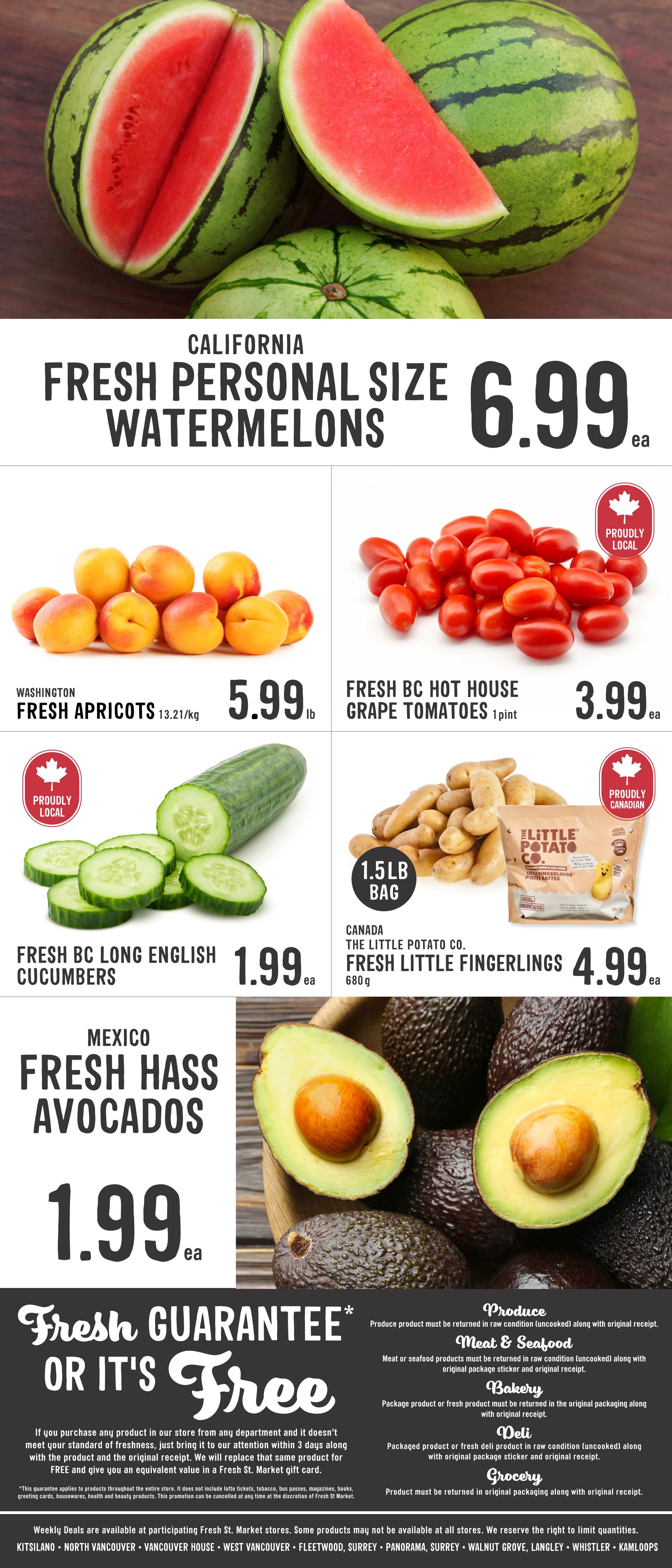 Fresh St. Market Flyer July 17 to 23