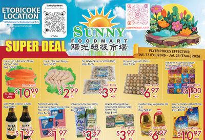 Sunny Foodmart (Etobicoke) Flyer July 17 to 23