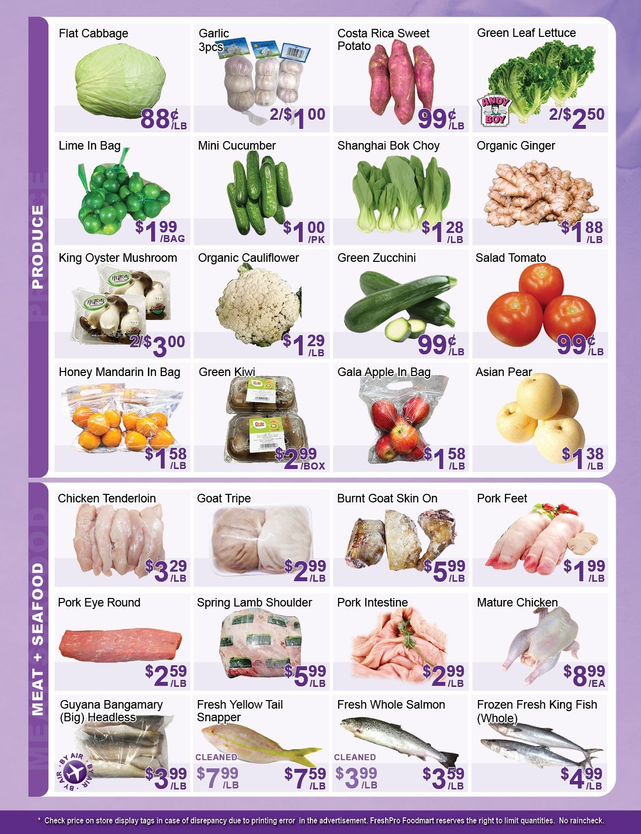 FreshPro Foodmart (Brampton) Flyer July 17 to 23