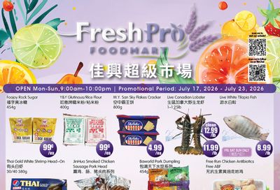 FreshPro Foodmart (Richmond Hill) Flyer July 17 to 23