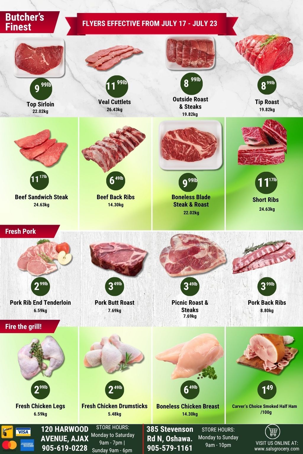 Sal's Grocery Flyer July 17 to 23