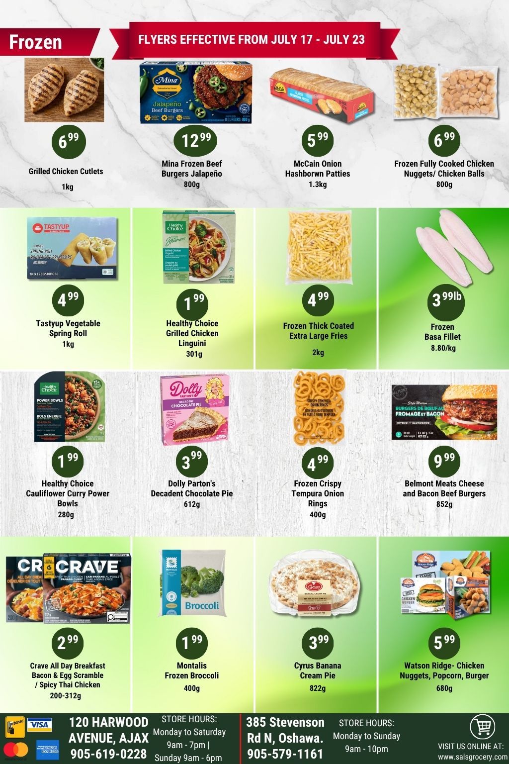 Sal's Grocery Flyer July 17 to 23