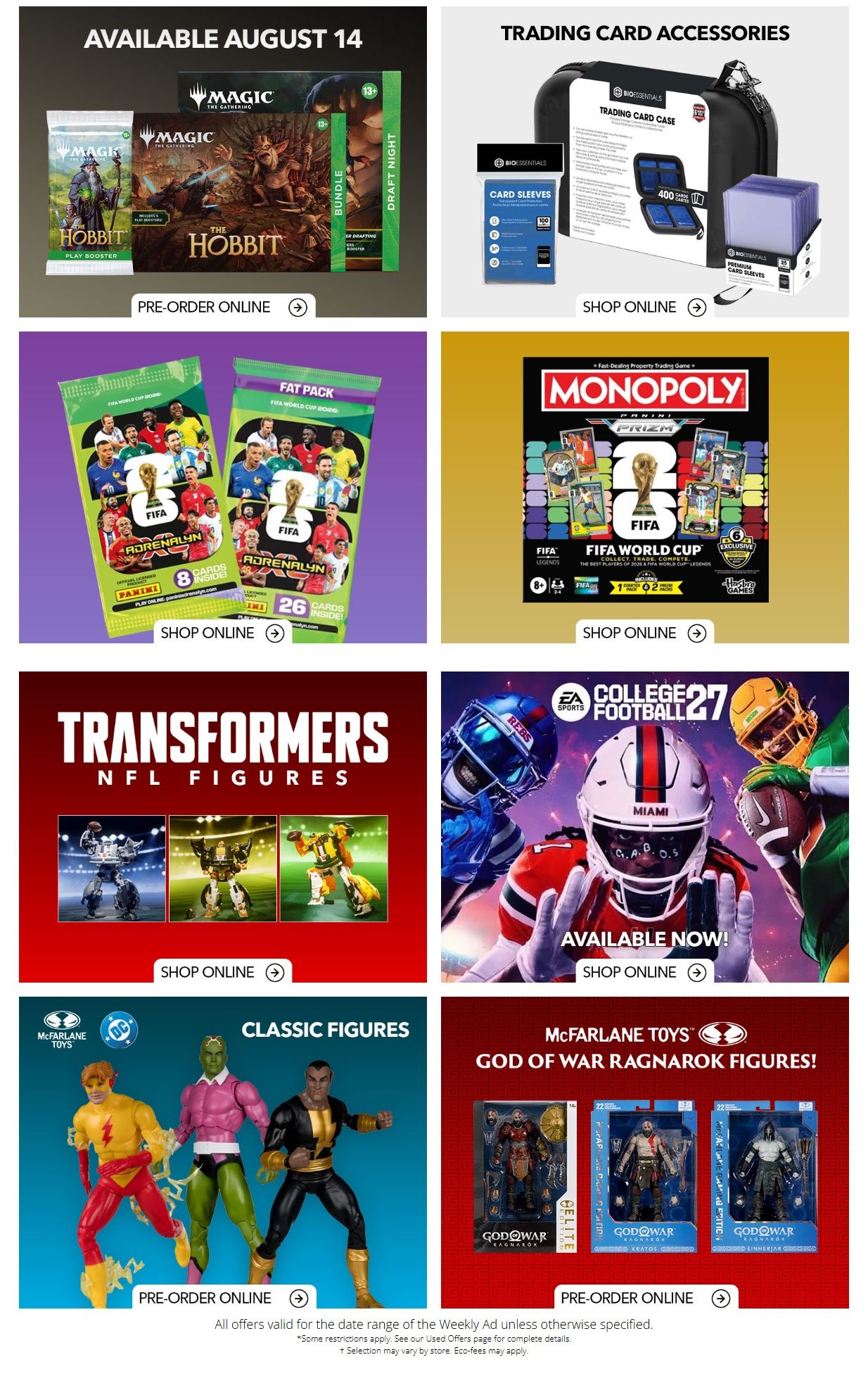 EB Games Flyer July 16 to 22
