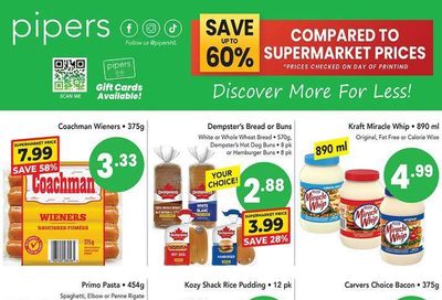 Pipers Superstore Flyer July 16 to 22
