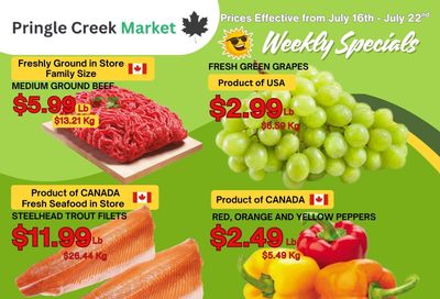 Pringle Creek Market Flyer July 16 to 22