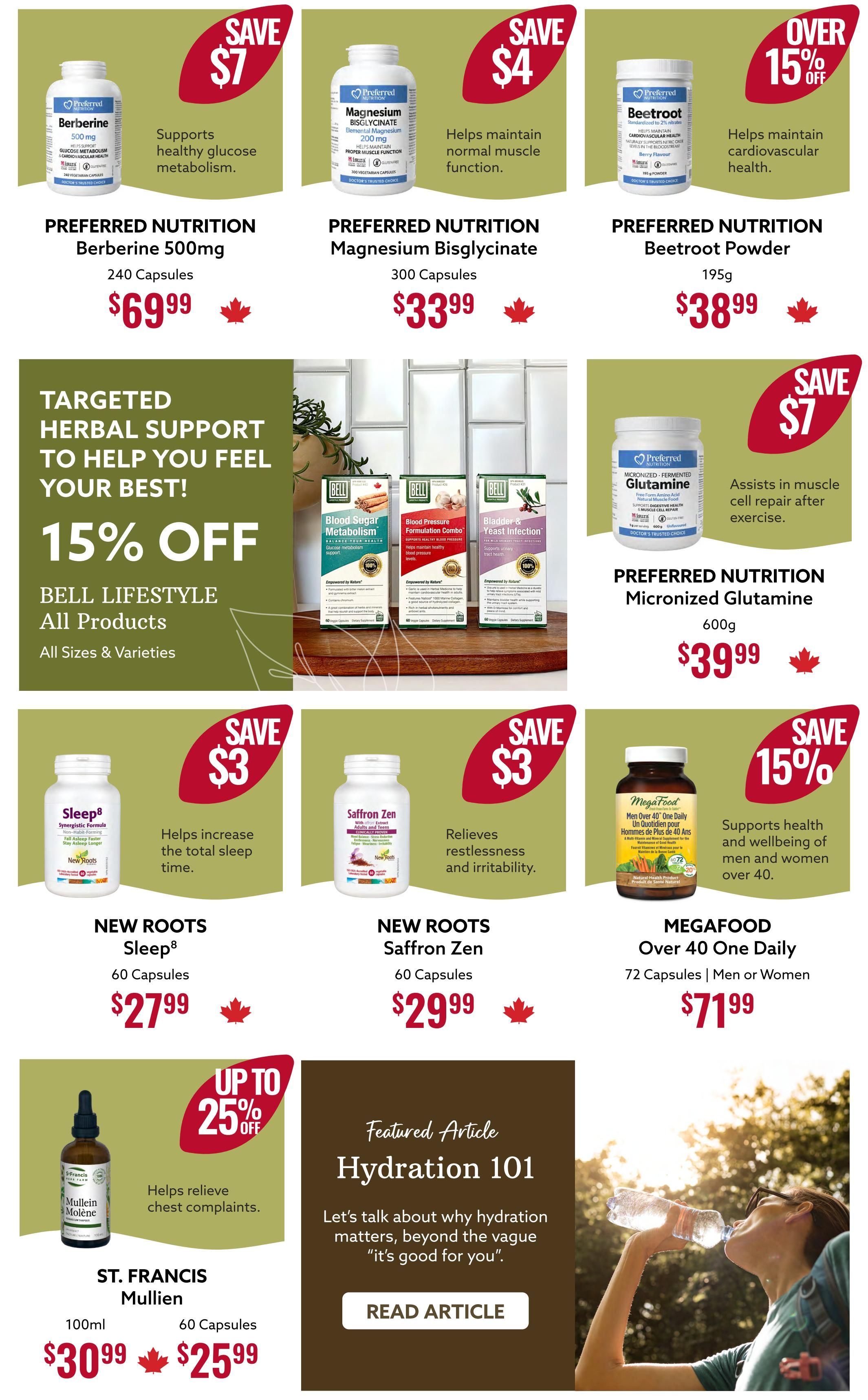 Nutters Everyday Naturals Flyer July 16 to 25
