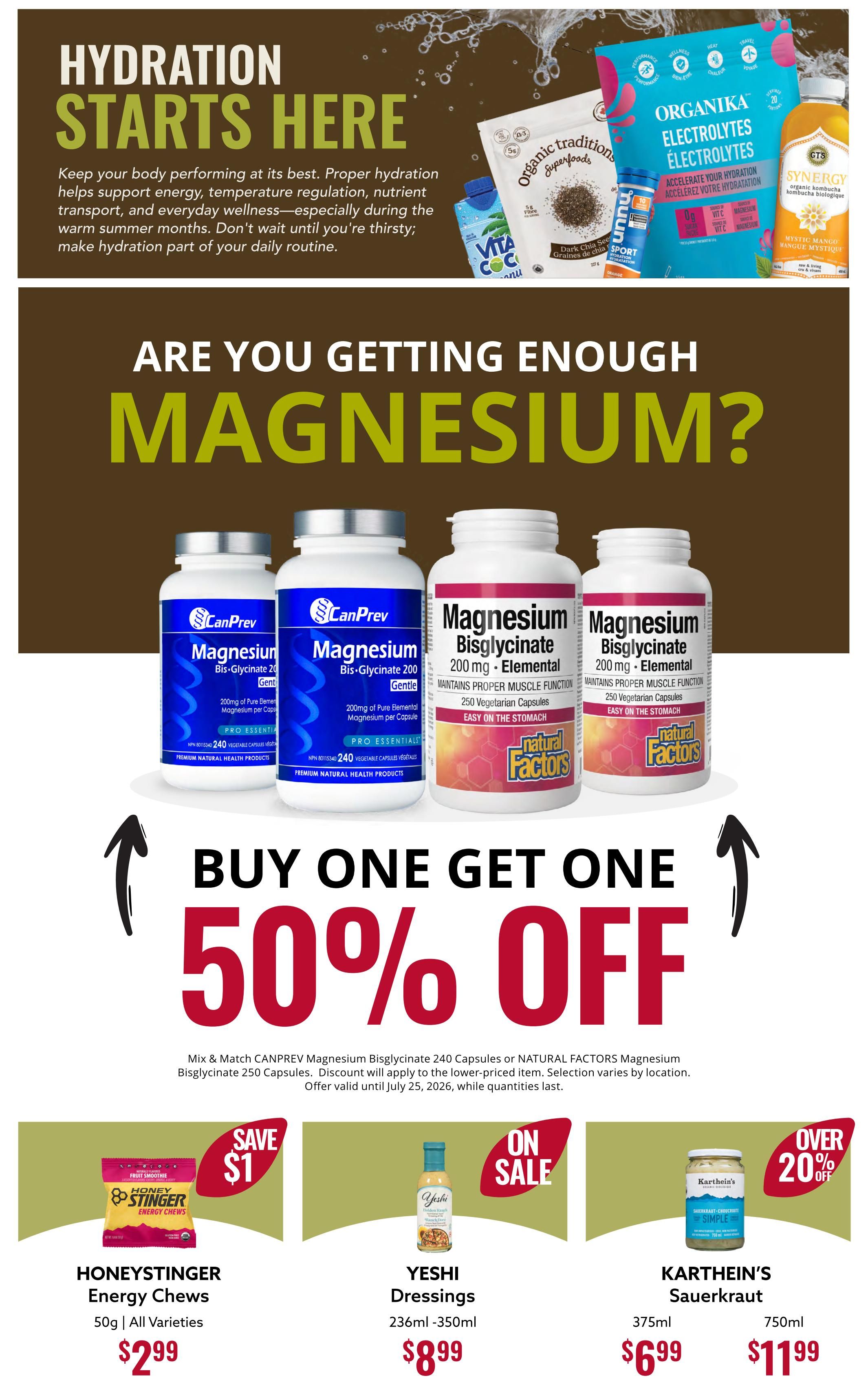 Nutters Everyday Naturals Flyer July 16 to 25