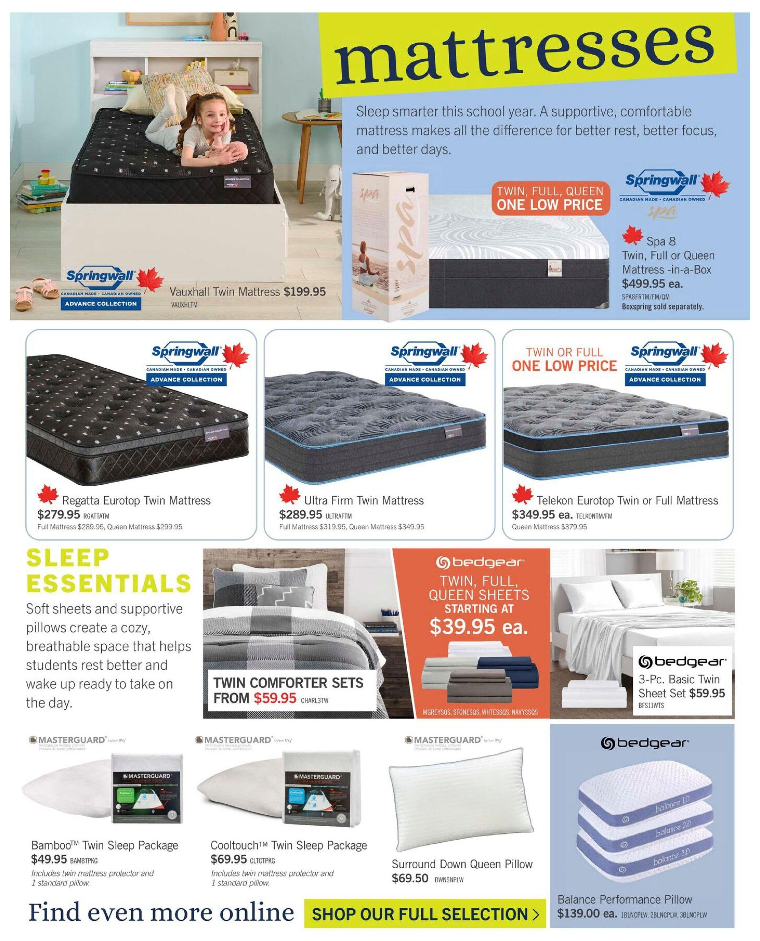 The Brick Back To Class Flyer July 16 to 29