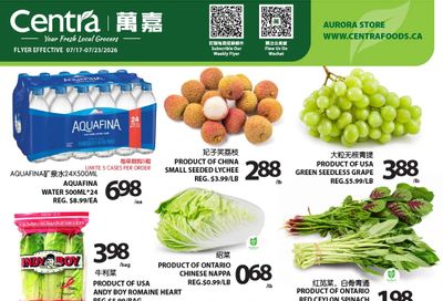 Centra Foods (Aurora) Flyer July 17 to 23