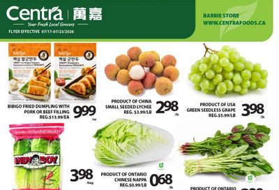 Centra Foods (Barrie) Flyer July 17 to 23