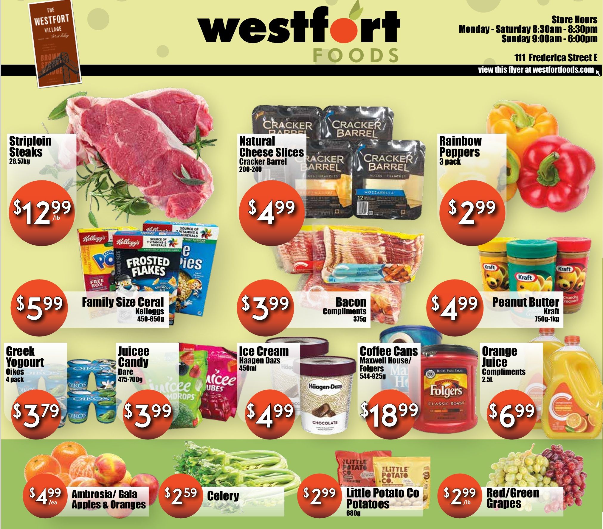 Westfort Foods Flyer July 17 to 23
