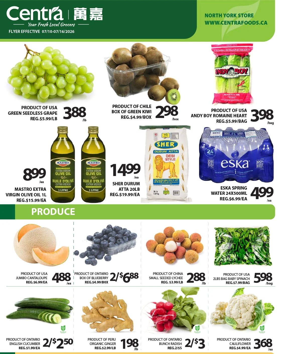 Centra Foods (North York) Flyer July 17 to 23