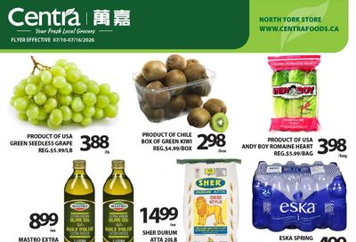 Centra Foods (North York) Flyer July 17 to 23