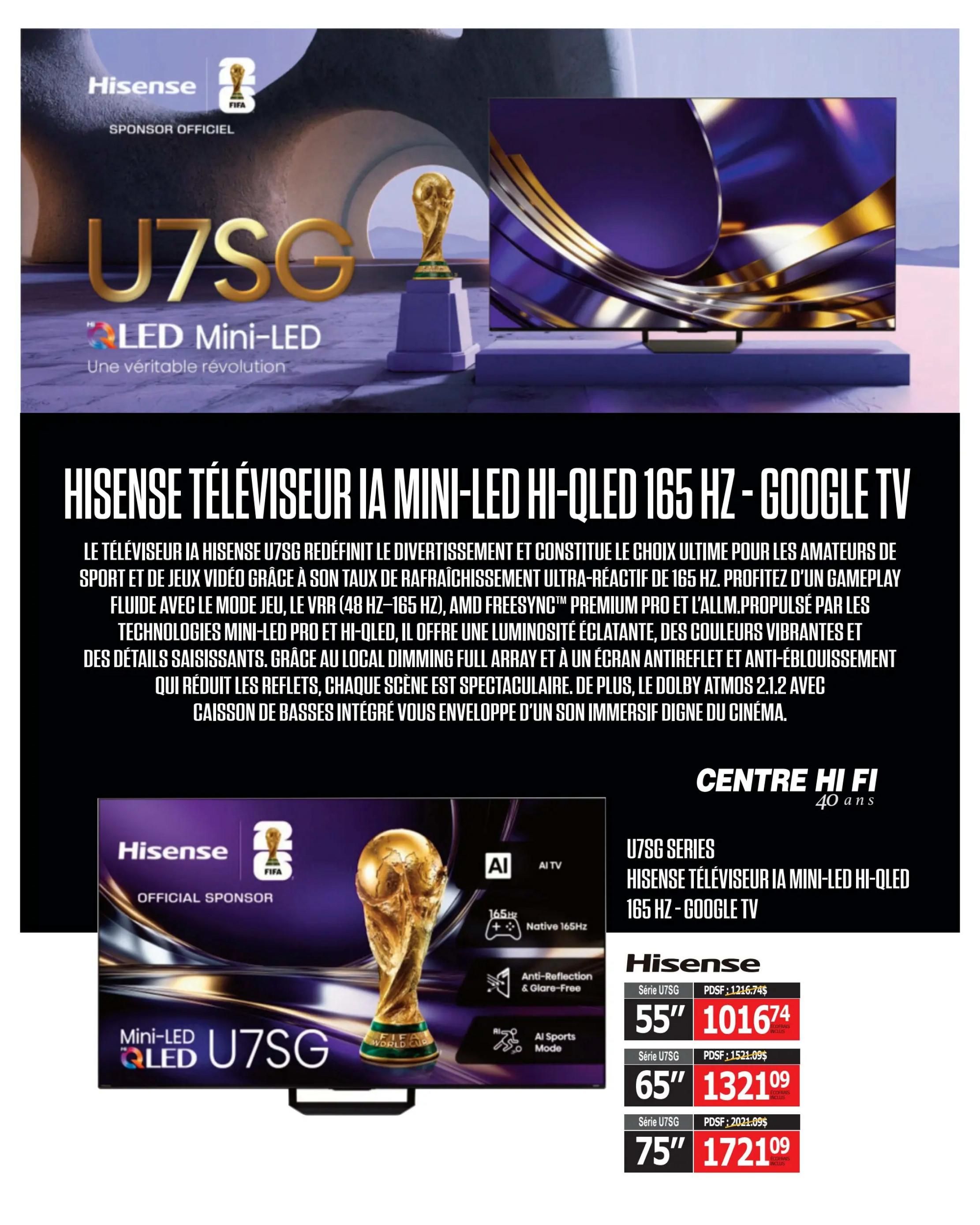 Centre Hi-Fi Flyer July 17 to 23