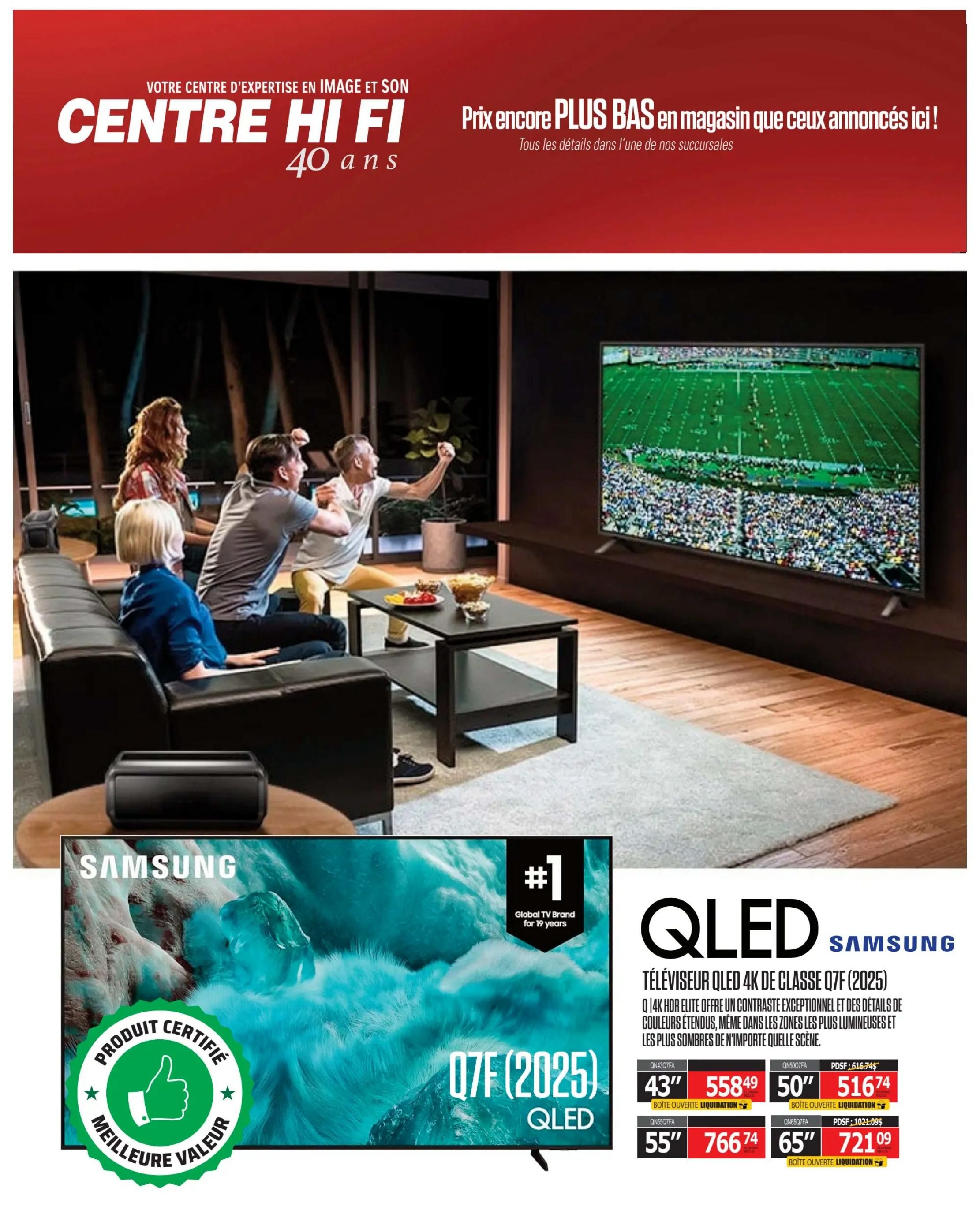 Centre Hi-Fi Flyer July 17 to 23