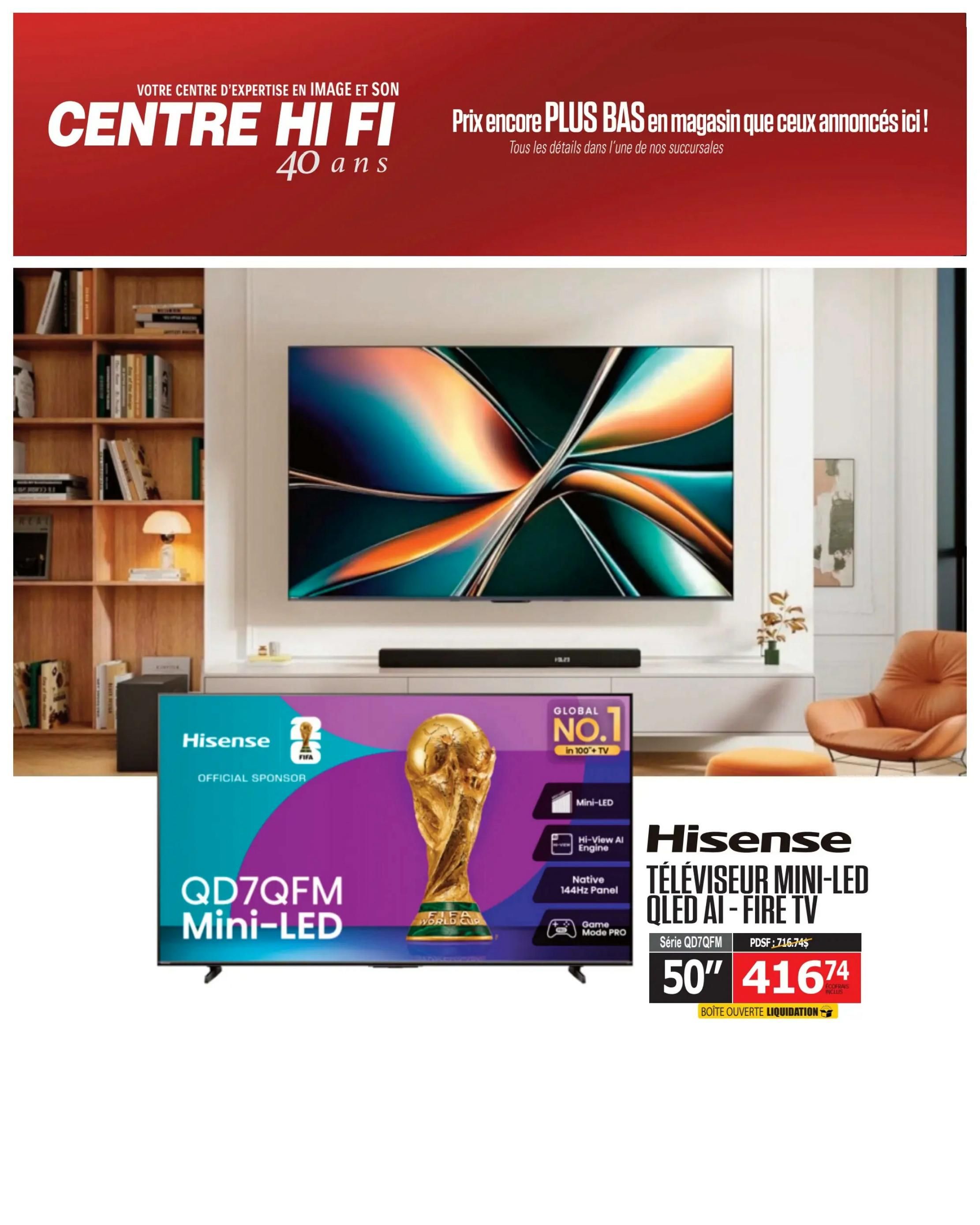 Centre Hi-Fi Flyer July 17 to 23