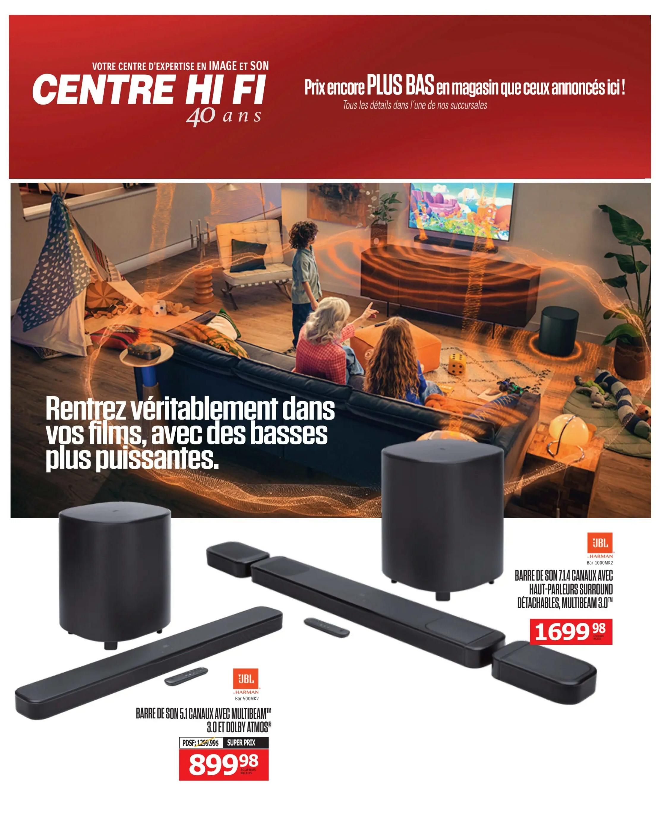 Centre Hi-Fi Flyer July 17 to 23