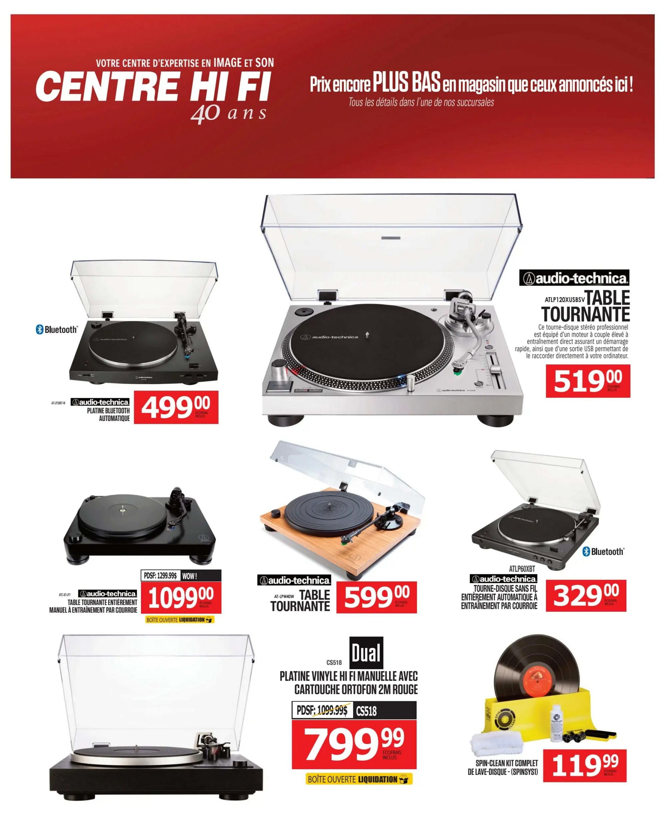 Centre Hi-Fi Flyer July 17 to 23
