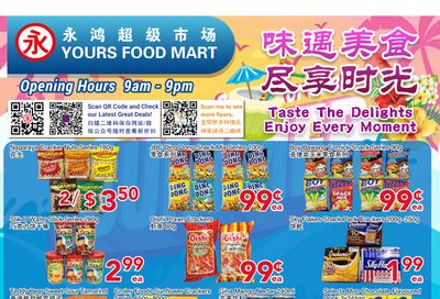 Yours Food Mart Flyer July 17 to 23