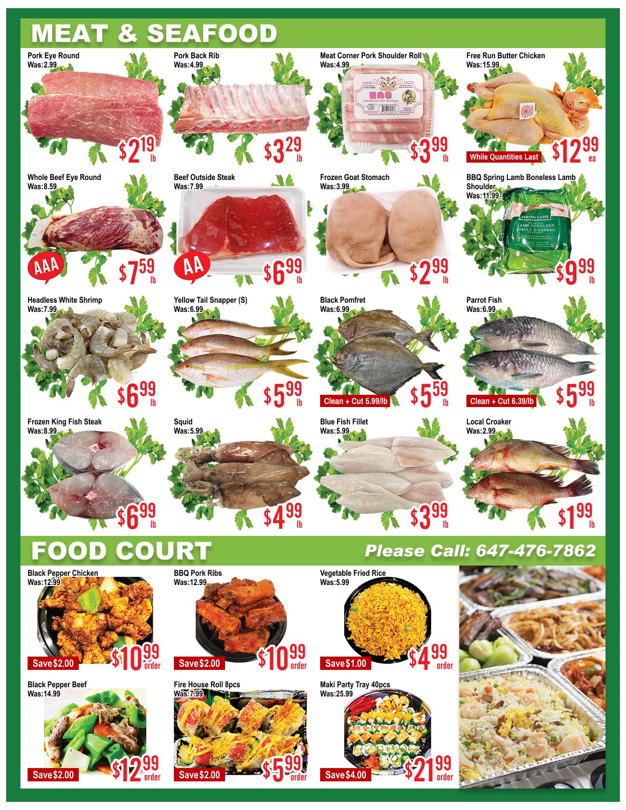 Skyland Food Mart Flyer July 17 to 23
