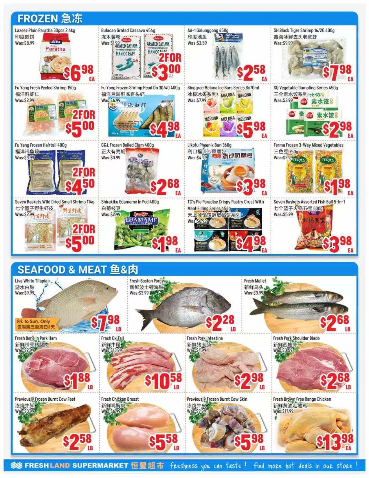 FreshLand Supermarket Flyer July 17 to 23