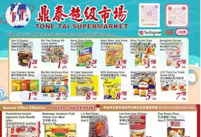 Tone Tai Supermarket Flyer July 17 to 23