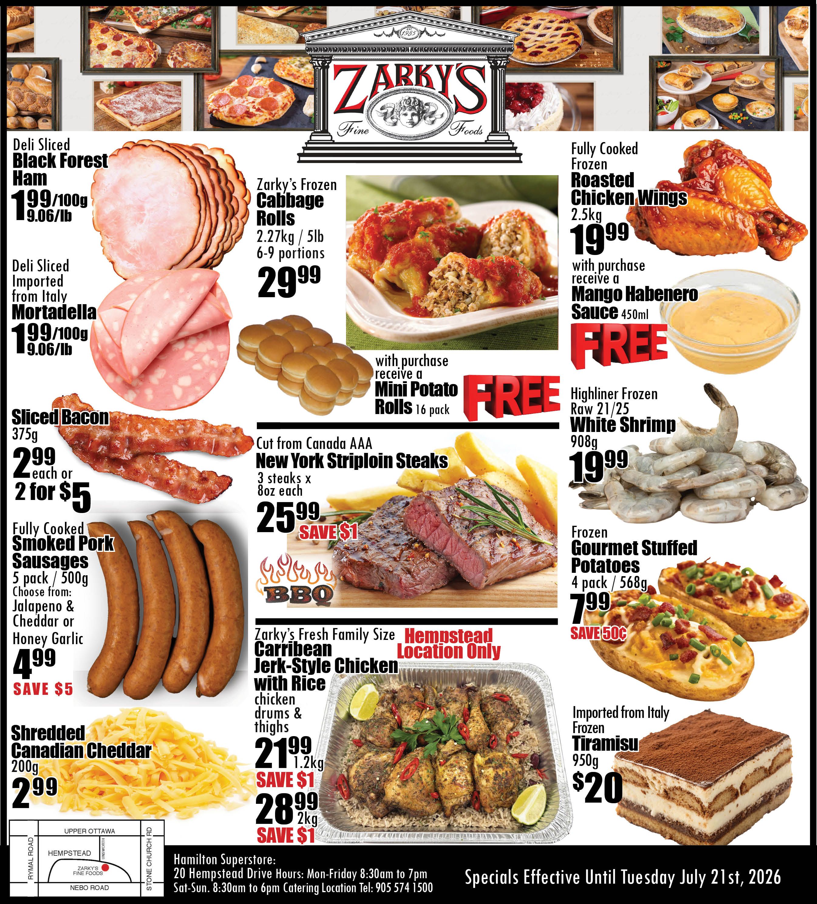 Zarky's Flyer July 15 to 21