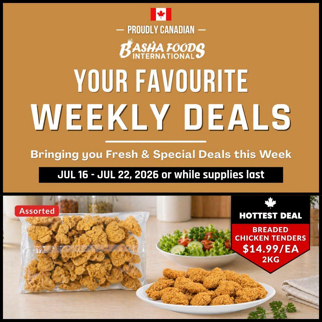 Basha Foods International Flyer July 16 to 22
