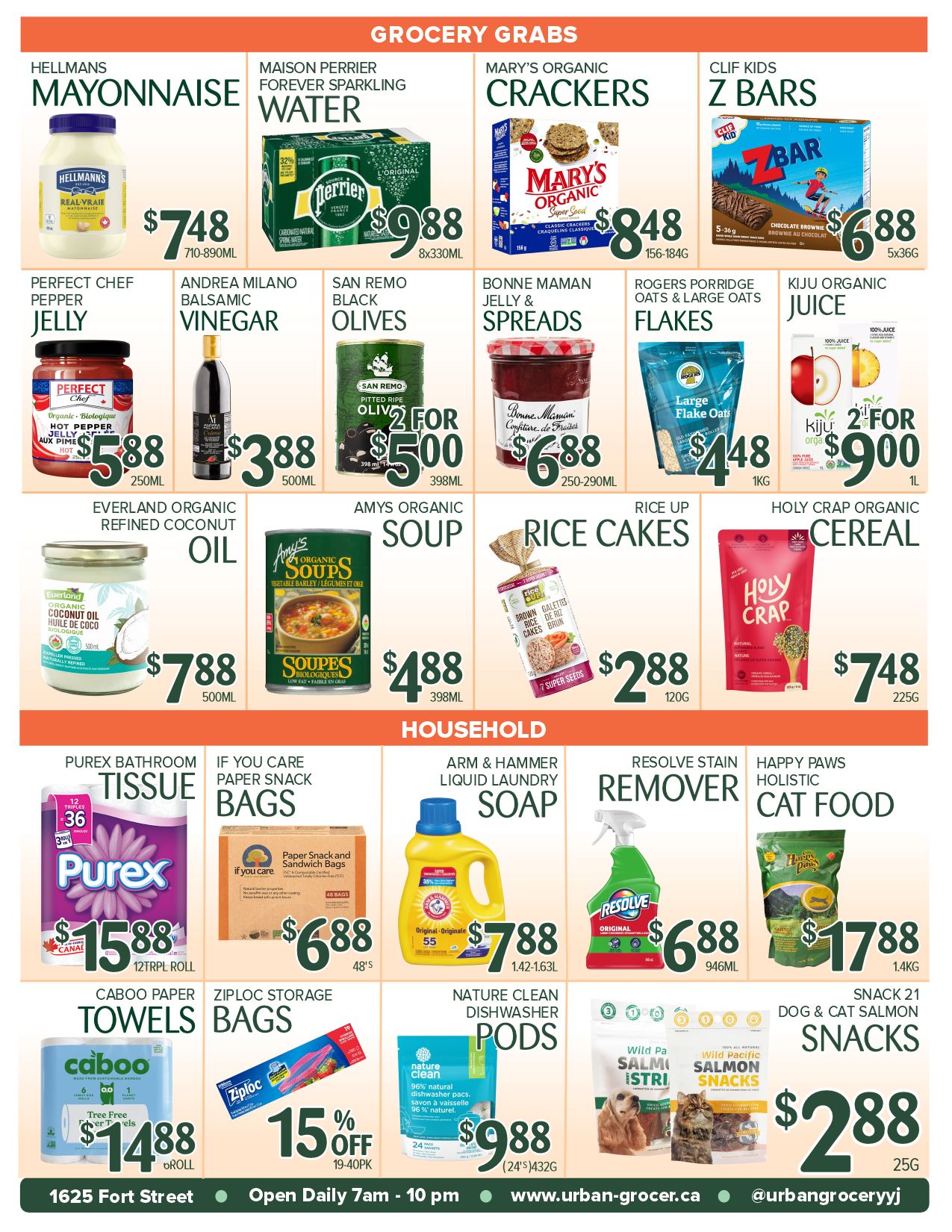 Urban Grocer Flyer July 17 to 23